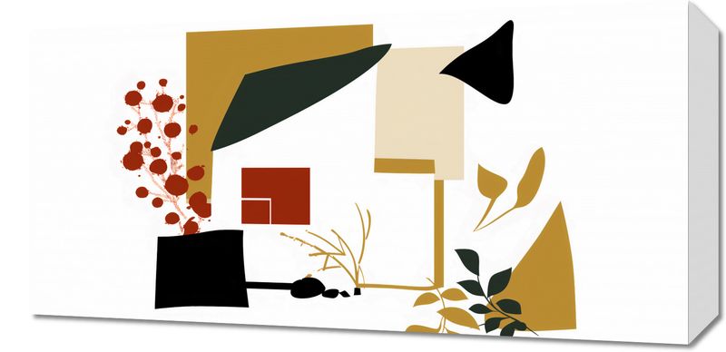 Obraz 60x30cm Wyłamany Ogród zdjęcie 1
