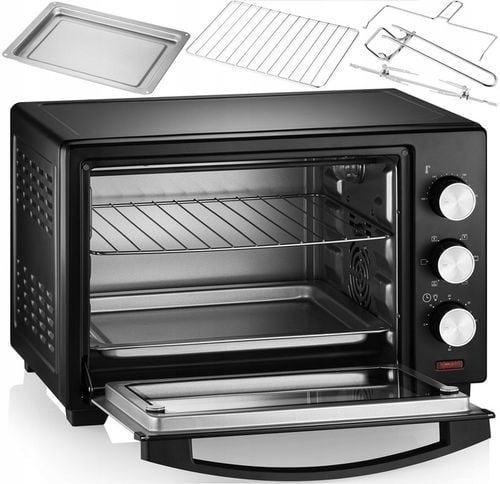 PIEKARNIK ELEKTRYCZNY TERMOOBIEG ROŻNO GRILL KERCH RENE 25L 1600W na Arena.pl