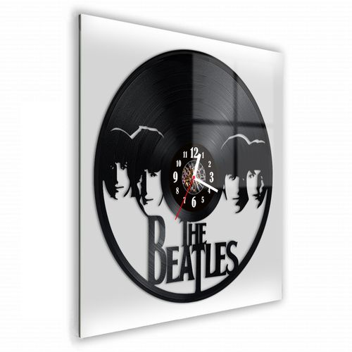 Zegar Ścienny z płyty winylowej na lustrze MUZYKA  48 wzorów 30x30 cm na Arena.pl
