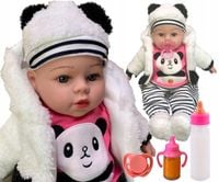 LALKA JAK ŻYWA Baby Dziewczynka Born mówi i śpiewa Butelka Smoczek