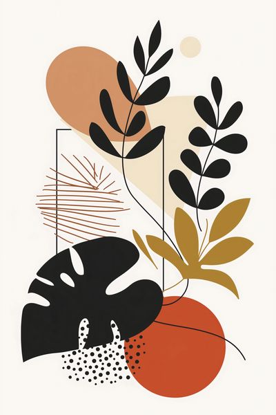 Plakat 40x60cm Zawisły Liść zdjęcie 1