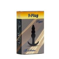 Korek Analny Plug-T-Plug Ripple Tpe, 9,5 Cm, Anatomiczny Kształt