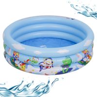 Basen Pompowany dla Dzieci SUNCLUB 100x30cm Brodzik Ogrodowy Okrągły 148L