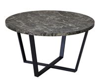 Stół Amble brązowy w stylu hampton