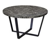 Stół Amble brązowy w stylu hampton