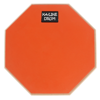 Pad perkusyjny do ćwiczeń treningowy dla perkusistów PPM300 8 20cm Pomarańczowy