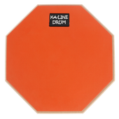 Pad perkusyjny do ćwiczeń treningowy dla perkusistów PPM300 8 20cm Pomarańczowy