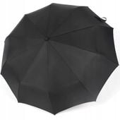 2X MOCNY PARASOL PARASOLKA MĘSKA DAMSKA SKŁADANY AUTOMAT + POKROWIEC CZARNY