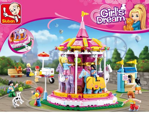 KLOCKI SLUBAN GD Wesołe miasteczko 762 el kompatyb. z LEGO na Arena.pl