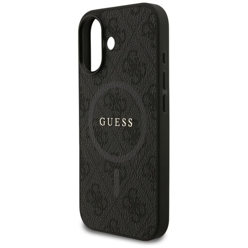 Etui Guess 4G Ring Classic Logo MagSafe do iPhone 17 czarny na Arena.pl