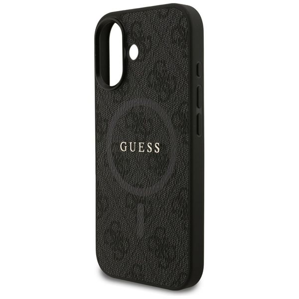 Etui Guess 4G Ring Classic Logo MagSafe do iPhone 17 czarny zdjęcie 6