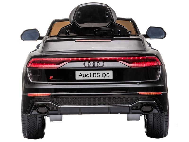Samochód na akumulator Audi RS Q8 czarny zdjęcie 5