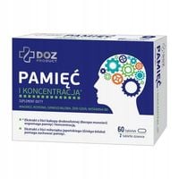 Suplement DOZ Product Pamięć i koncentracja – 60 tabletek na skupienie