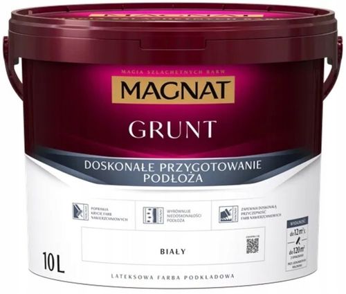 MAGNAT GRUNT PRIMER POD FARBY LATEKS. I CERAMICZNE 11.5L na Arena.pl