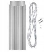 Stelaż aluminiowy 4,8 m Ø 8,5 MM 14 rurek 32,5 CM