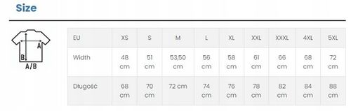 KOSZULKA Z WŁASNYM NADRUKIEM NAPIS LOGO TEKST 5XL na Arena.pl
