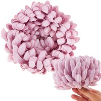 Chryzantema Duża Główka Kwiatowa Sztuczna Wyborowa Kwiaty Chryzantemy 12Cm