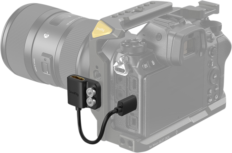 SmallRig 3020 - ultracienki kabel HDMI 4K (C do A) zdjęcie 4