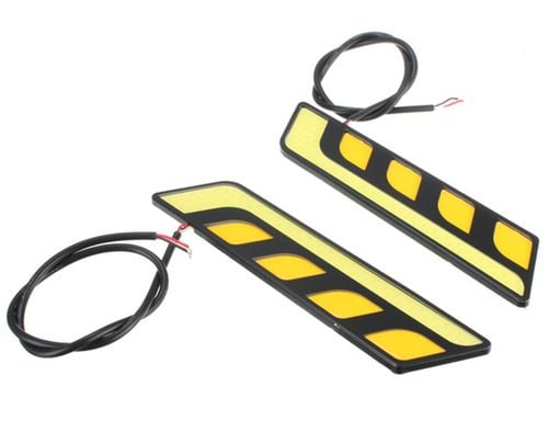 ŚWIATŁA DRL COB LED 20W dzienne + kierunkowskaz na Arena.pl