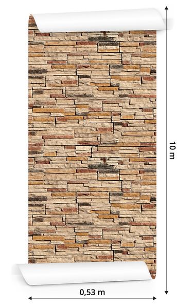 Tapeta Kamień Łupek - Efekt 3D zdjęcie 3