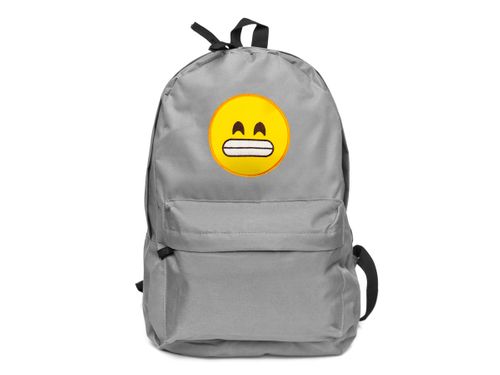 Plecak Emoticon Grinning Szary na Arena.pl