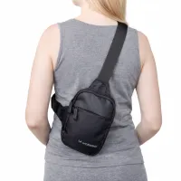mini saszetka na ramię wozinsky wms-w1 wodoodporna dwukomorowa na