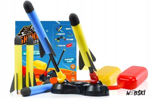 NAJLEPSZY PREZENT NA ŚWIĘTA DLA 5 6 7 8 9 10 LATKA Wyrzutnia RAKIET zestaw na Arena.pl