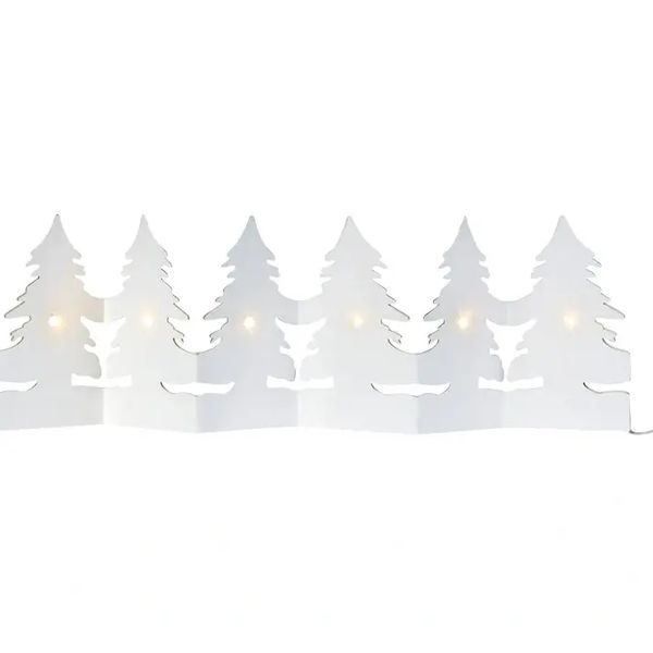 Światełka do dekoracji LED 0,6W 1,1m choinki białe ciepłe zdjęcie 2