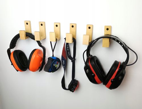 Wieszaki Dziecięce drewniane Haczyk na Kubki ubrania pojedynczy na ścianę na Arena.pl