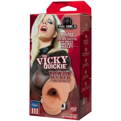 doc johnson vicky quickie ur3 model usta kompaktowy 15cm transparentny na Arena.pl