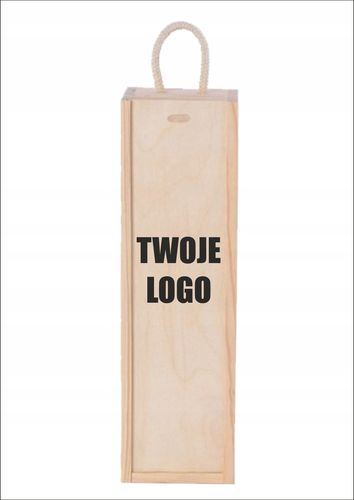 Skrzynki na wino z grawerem logo gadżety 10 sztuk na Arena.pl