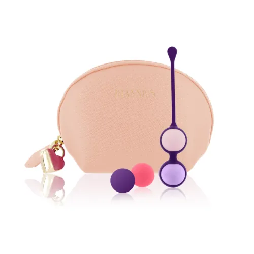 rianne s essentials playballs nude - zestaw kul treningowych 4 wagi na Arena.pl