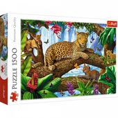 Puzzle 1500 elementow Odpoczynek wsrod drzew