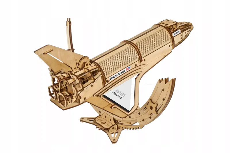 Puzzle 3D UGEARS Wahadłowiec NASA Discovery zdjęcie 4