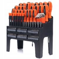 Zestaw śrubokrętów i bitów stojak 122 elementów KD10958