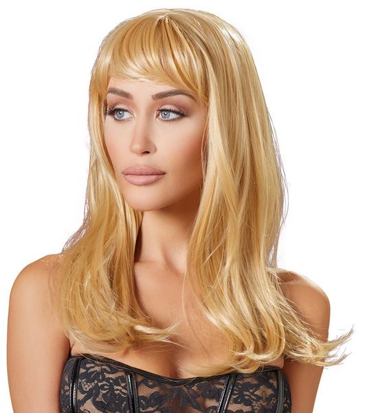 Peruka Blond Długa Przebieranki Trans Dragqueen zdjęcie 3
