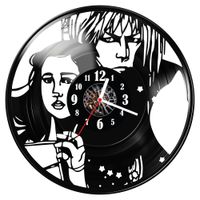 Zegar ścienny z płyty winylowej Labirynt 1706.14