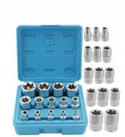 ZESTAW NASADEK TORX WEWNETRZNY E4 E24 14SZT TORXY