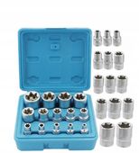 ZESTAW NASADEK TORX WEWNETRZNY E4 E24 14SZT TORXY