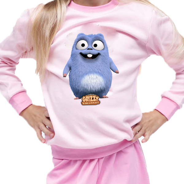 Piżama dziecięca Grizzy i Lemingi zdjęcie 1