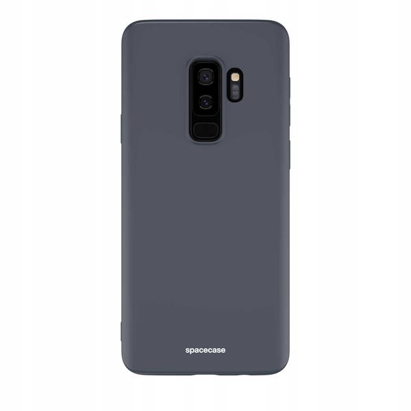 Spacecase Silicone Case Galaxy S9+ Black zdjęcie 9