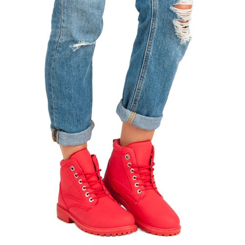 Czerwone traperki mckey r.38 na Arena.pl