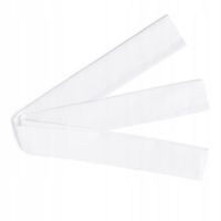 Szarfa opaska ozdoba DO wiązania ZASŁONY OGRODOWEJ wodoodporna BIAŁA