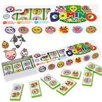 gra edukacyjna dla dzieci domino farma technok 3312
