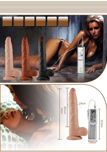 9.5'' Real Extreme Vibrating Dildo Flesh na Arena.pl