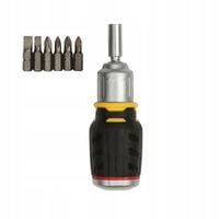 STANLEY WKRĘTAK RĘCZNY MINI Z GRZECHOTKĄ + BITY
