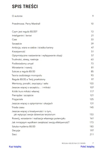 Reguła 80/20 na co dzień. Prosta droga do bogatszego i pełniejszego życia na Arena.pl