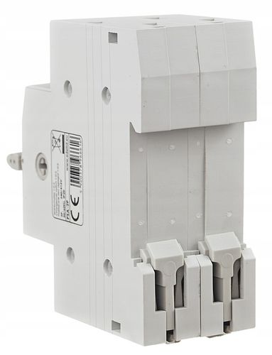 PRZEŁĄCZNIK WYBORU ZASILANIA SIEĆ-AGREGAT INSTALACYJNY 2P 63A 1-0-2 na Arena.pl