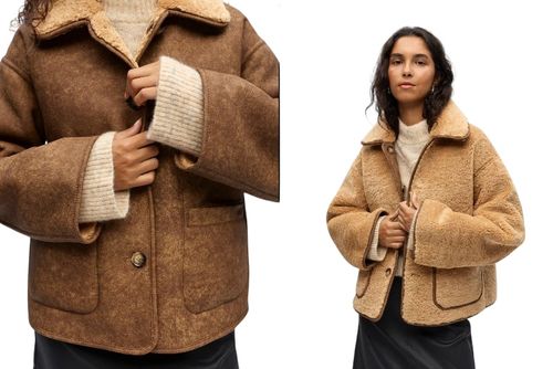 OBJECT Kurtka zimowa w kolorze Karmelowy, Cappuccino r,36 na Arena.pl