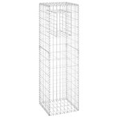 Słupek gabionowy, 40x40x140 cm, żelazo